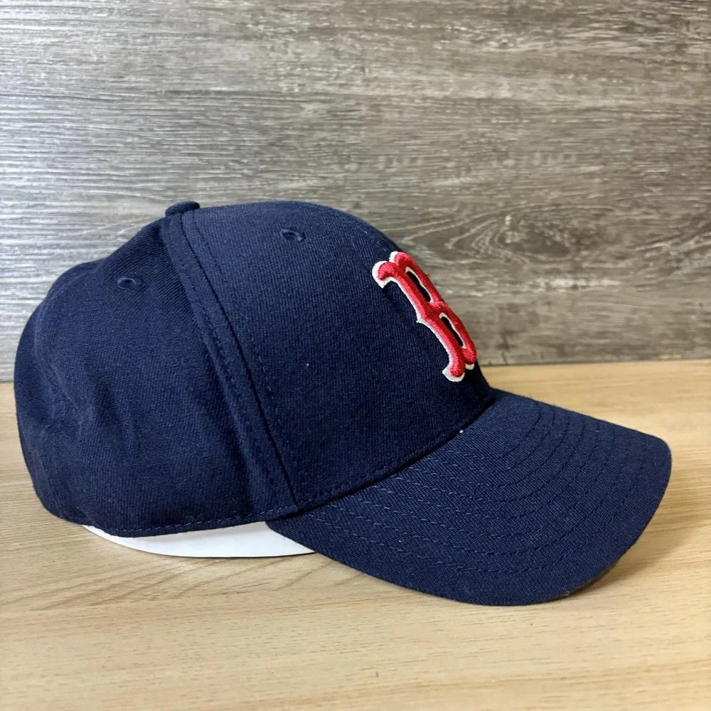 Boston Red‎ Sox Hat Cap Strap Back Navy Blue MLB Baseball Mens New Era